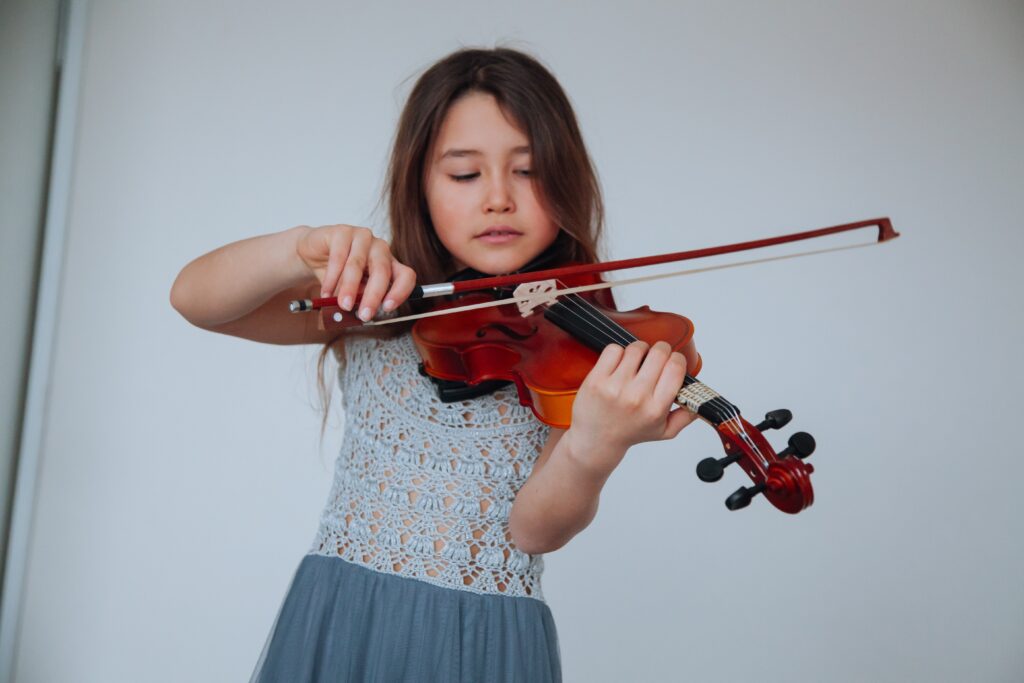 Children and Music Instruments